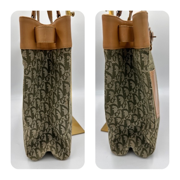 CHRISTIAN DIOR VINTAGE TOTE BAG - Picture 13 of 14